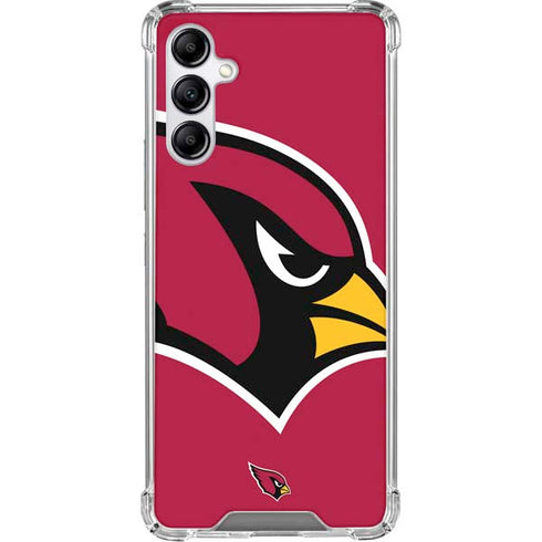 NFL Arizona Cardinals Large Logo Galaxy A15 5G Clear Case